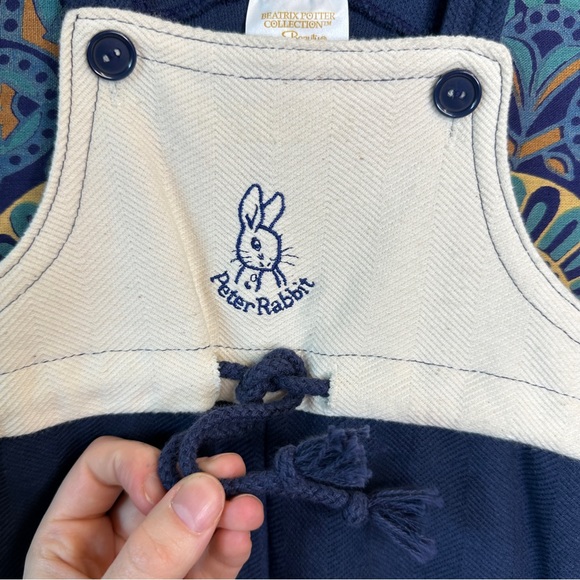 ⭐️5/15$⭐️ Beatrix Potter overalls 6-9 months - Picture 6 of 11